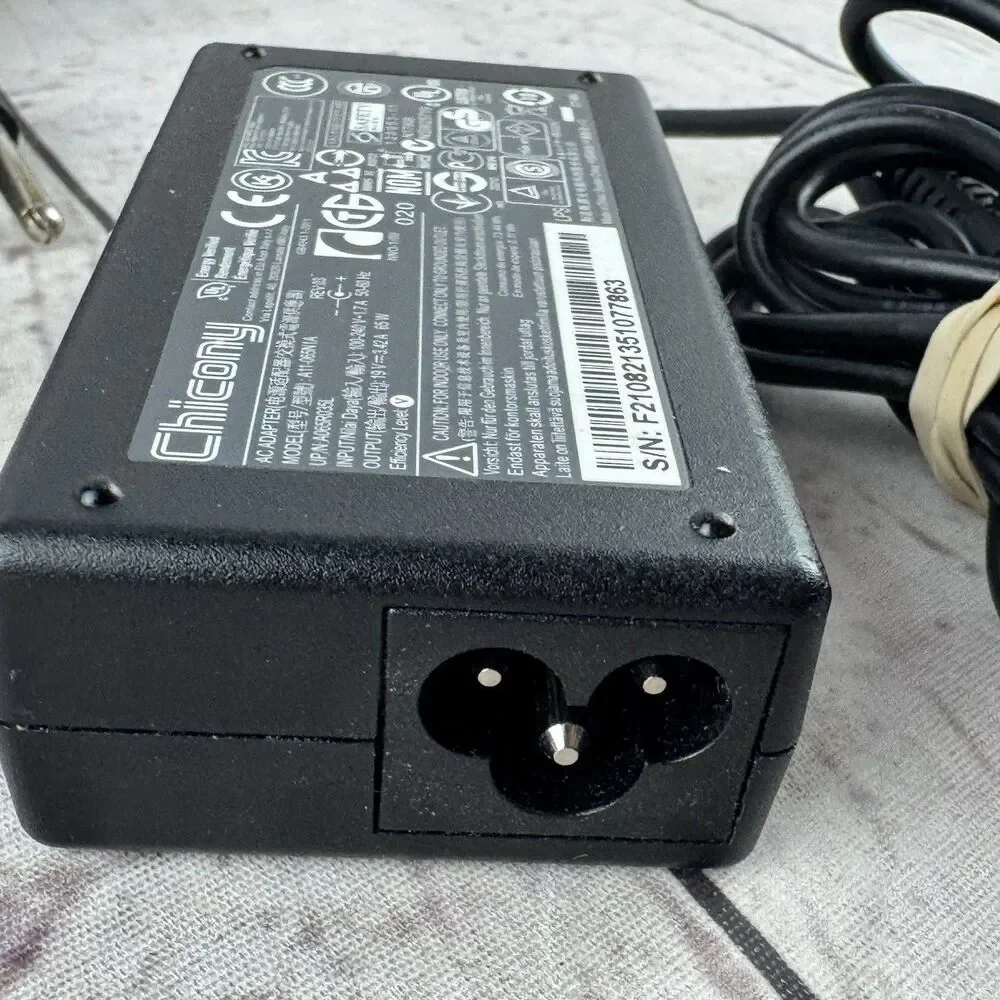 Chicony A11-065N1A 65W AC Adapter 19V 3.42A A065R035L Acer Laptop Charger